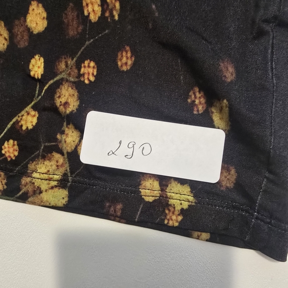 Prabal Gurung Long Sleeve Turtleneck Dress In Black Graphic Cocktail Mock Neck - Picture 12 of 12